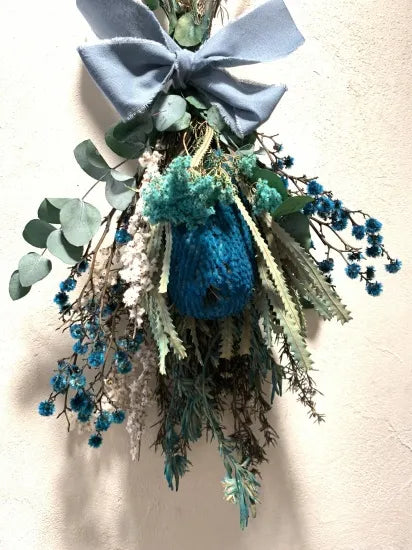 blue bouquet